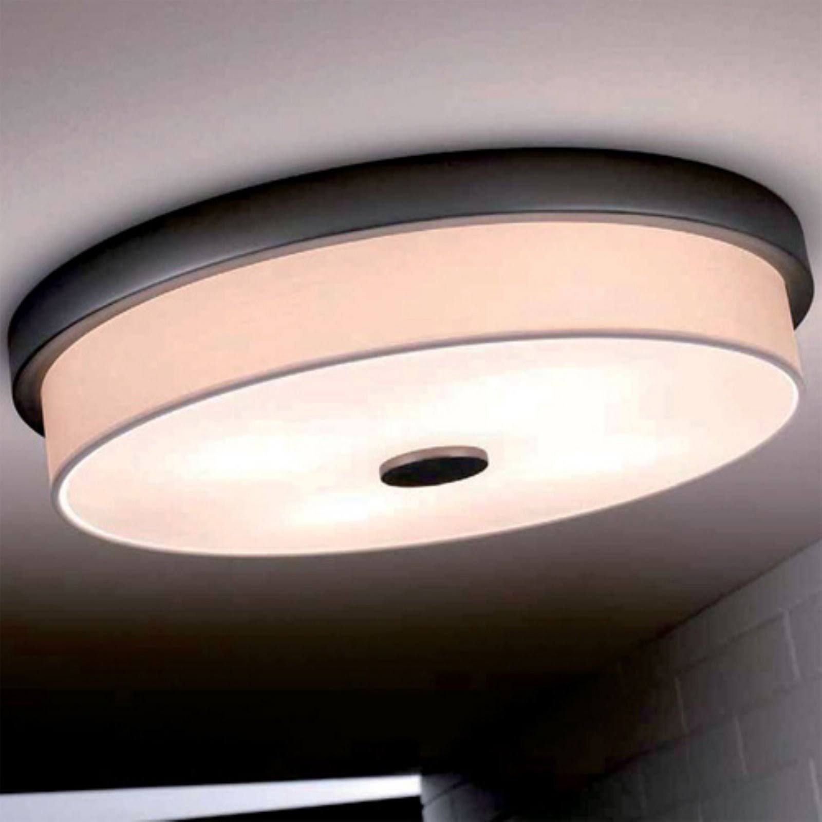 White Round Flush Mount C4518