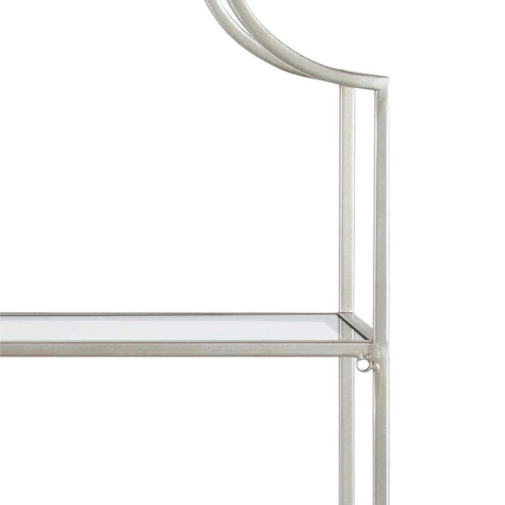 4-Tier Wall Shelf - Silver N80112