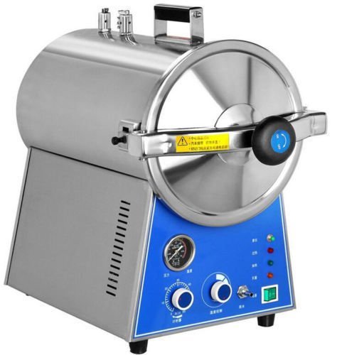 24L High Pressure Stainless Steel Steam Autoclave Sterilizer W438656