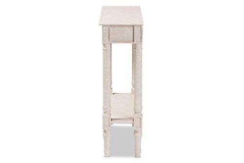 Whitewash Console Table Z625912