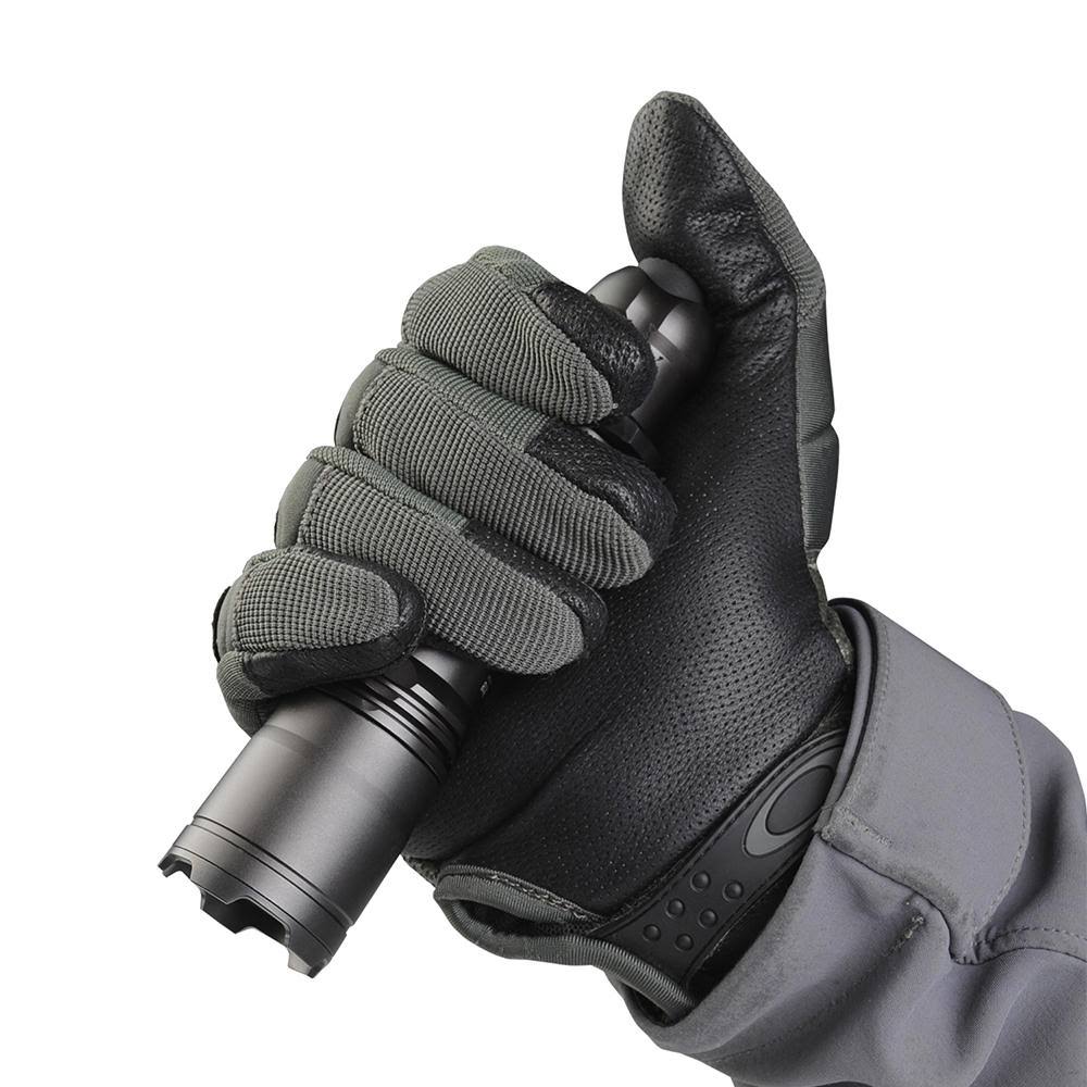 1100 Lumens Tactical Flashlight LED Work Lamp Emergency Lantern D989