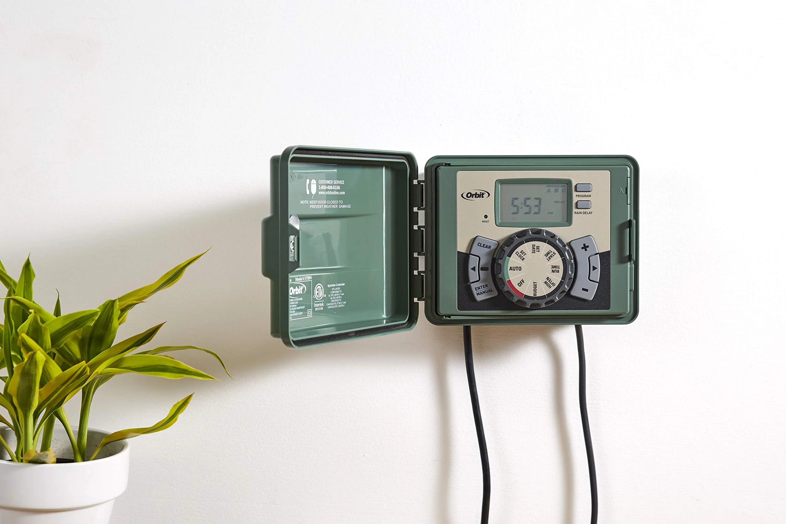 12-Station Indoor/Outdoor Sprinkler Timer J667370