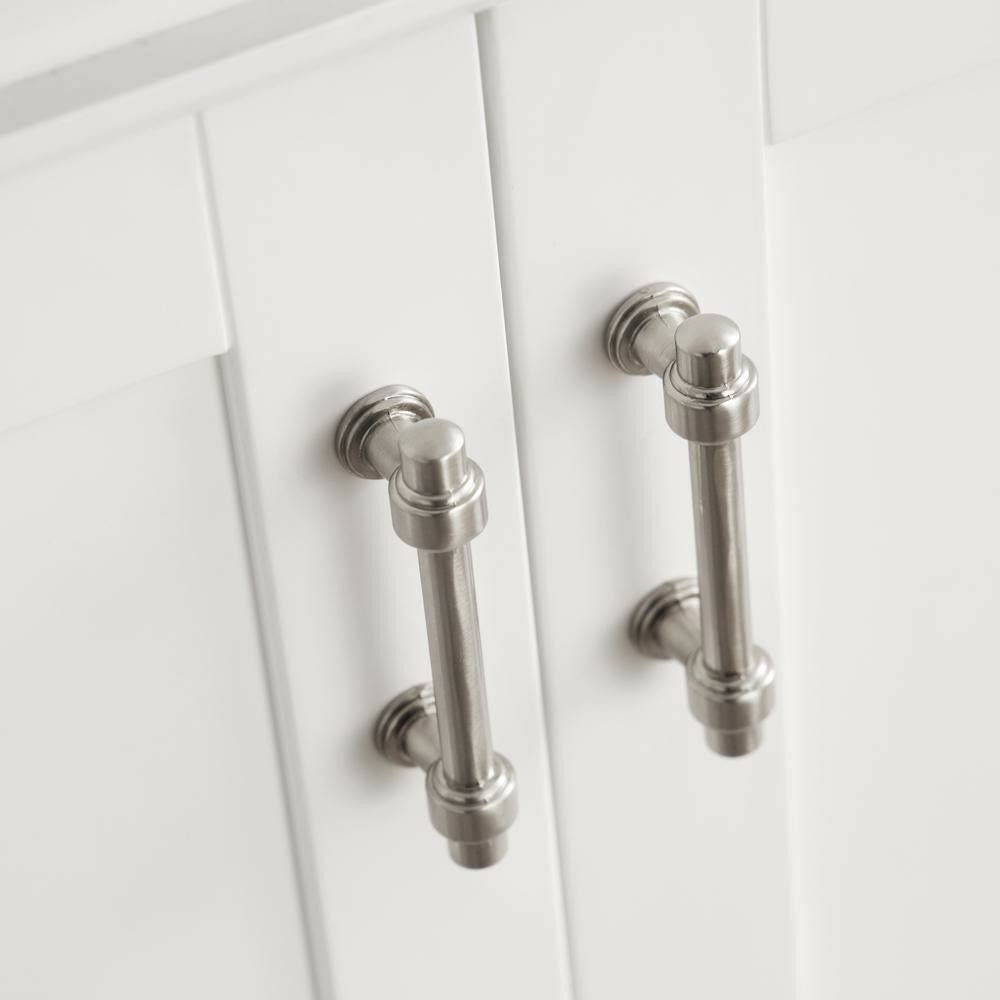 White Ceramic Top Bathroom Vanity Cabinet M565169