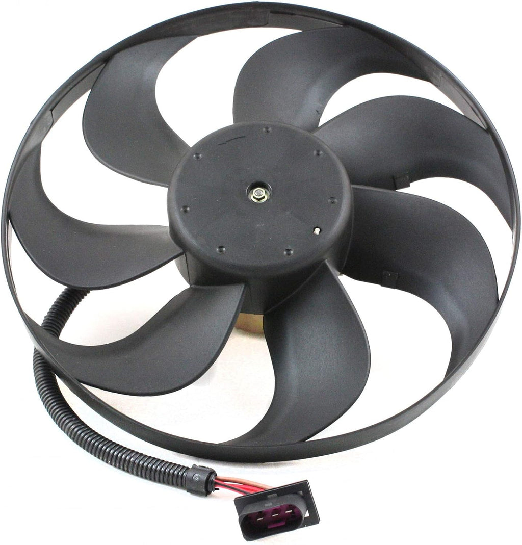 Radiator Fan Assembly Compatible with 1999-2005 Volkswagen Jetta Driver Side Pack of 2 T509