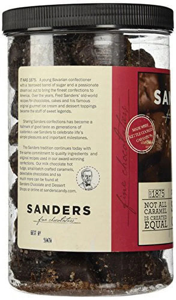 Dark Chocolate Sea Salt Caramels 36 ounces Y9385