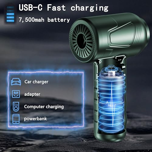 150000RPM Electric Air Duster with LED Light X781