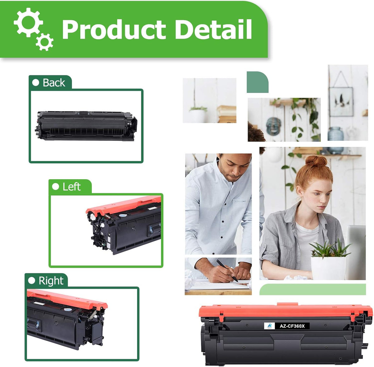 Black Toner Cartridge 1-Pack F25963