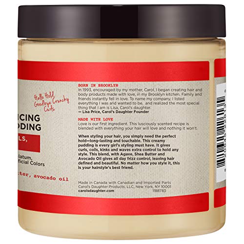 Hair Milk Styling Pudding with Agave and Avocado Oil, 8 oz Z1745