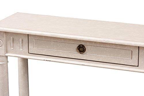 Whitewash Console Table Z625912
