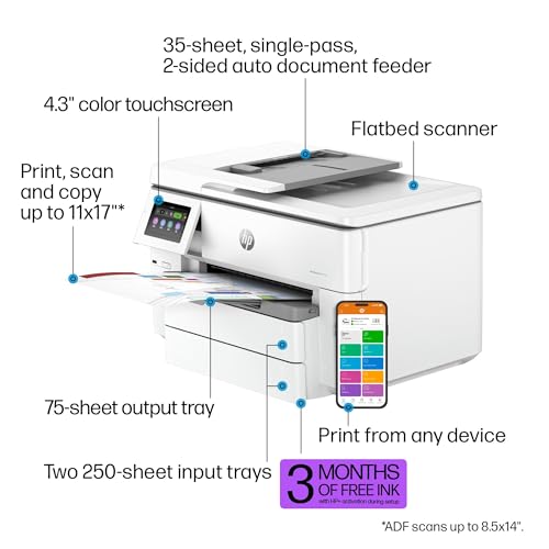 Wide-Format Wireless All-in-One Color Inkjet Printer D2290