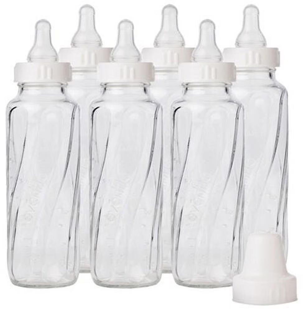 6 Pack 4-Ounce Glass Bottle O89704