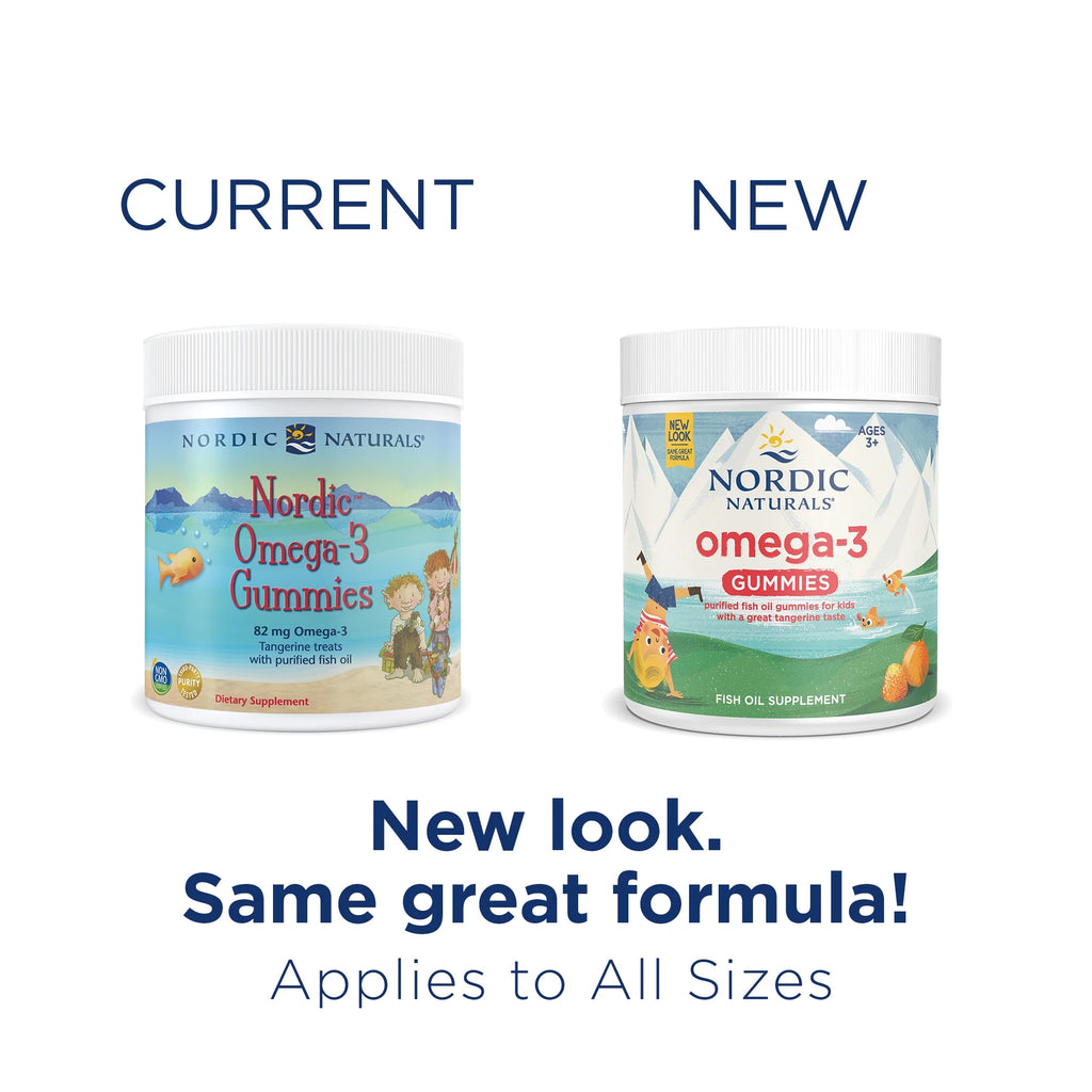 Nordic Omega-3 Gummies for Kids, 82 Mg, EPA & DHA, 120 Ct X413