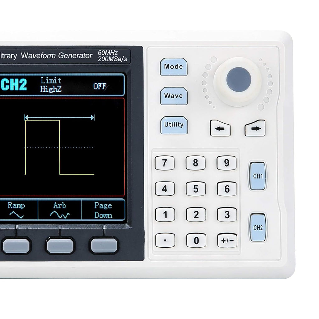 Function Generator Arbitrary Waveform 60 MHz Dual-Channel 200MSa/s 14 Bits Frequency Meter U96082
