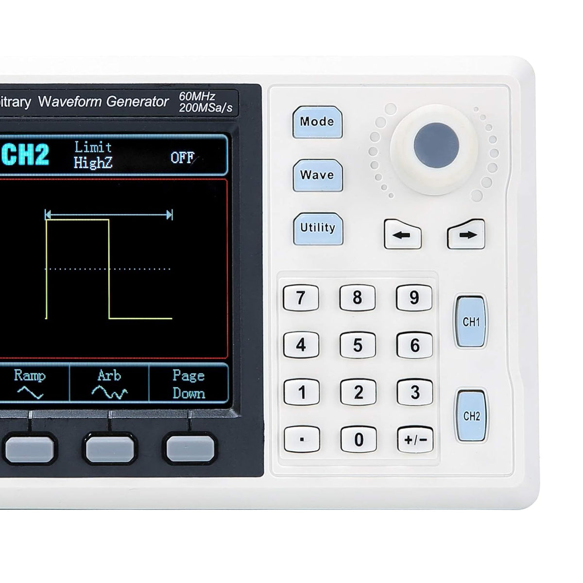 Function Generator Arbitrary Waveform 60 MHz Dual-Channel 200MSa/s 14 Bits Frequency Meter U96082