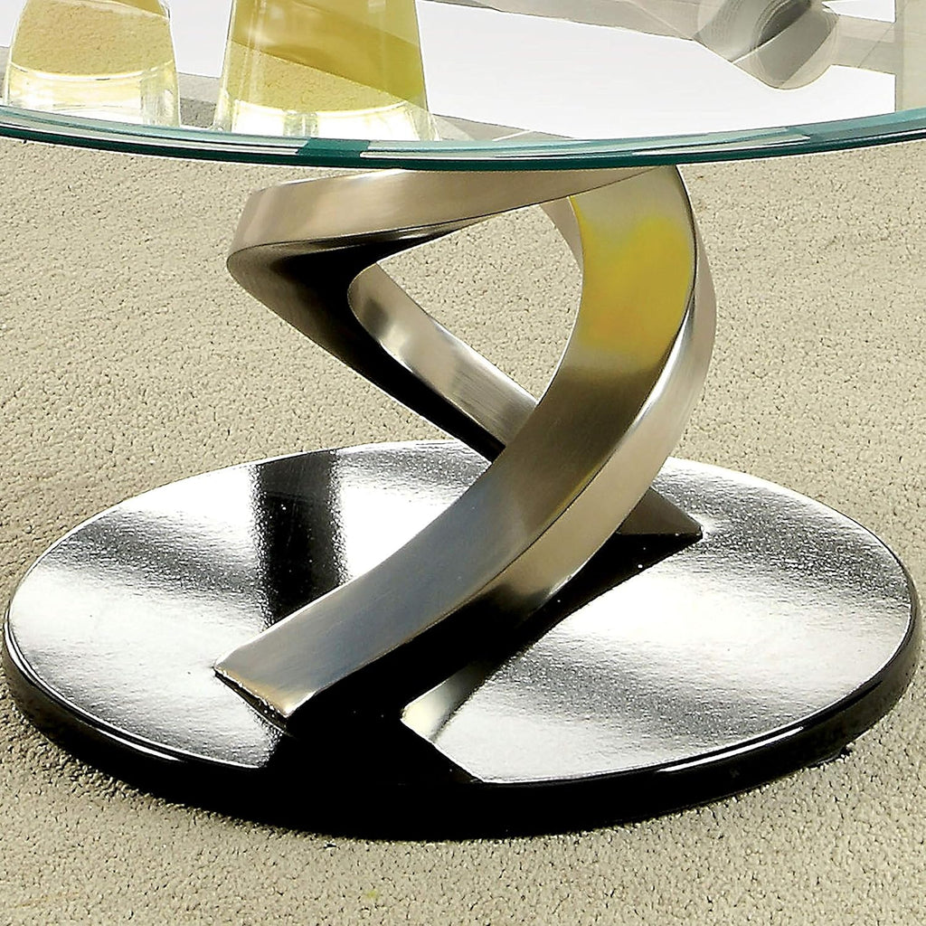 Satin Plated Coffee Table W54215