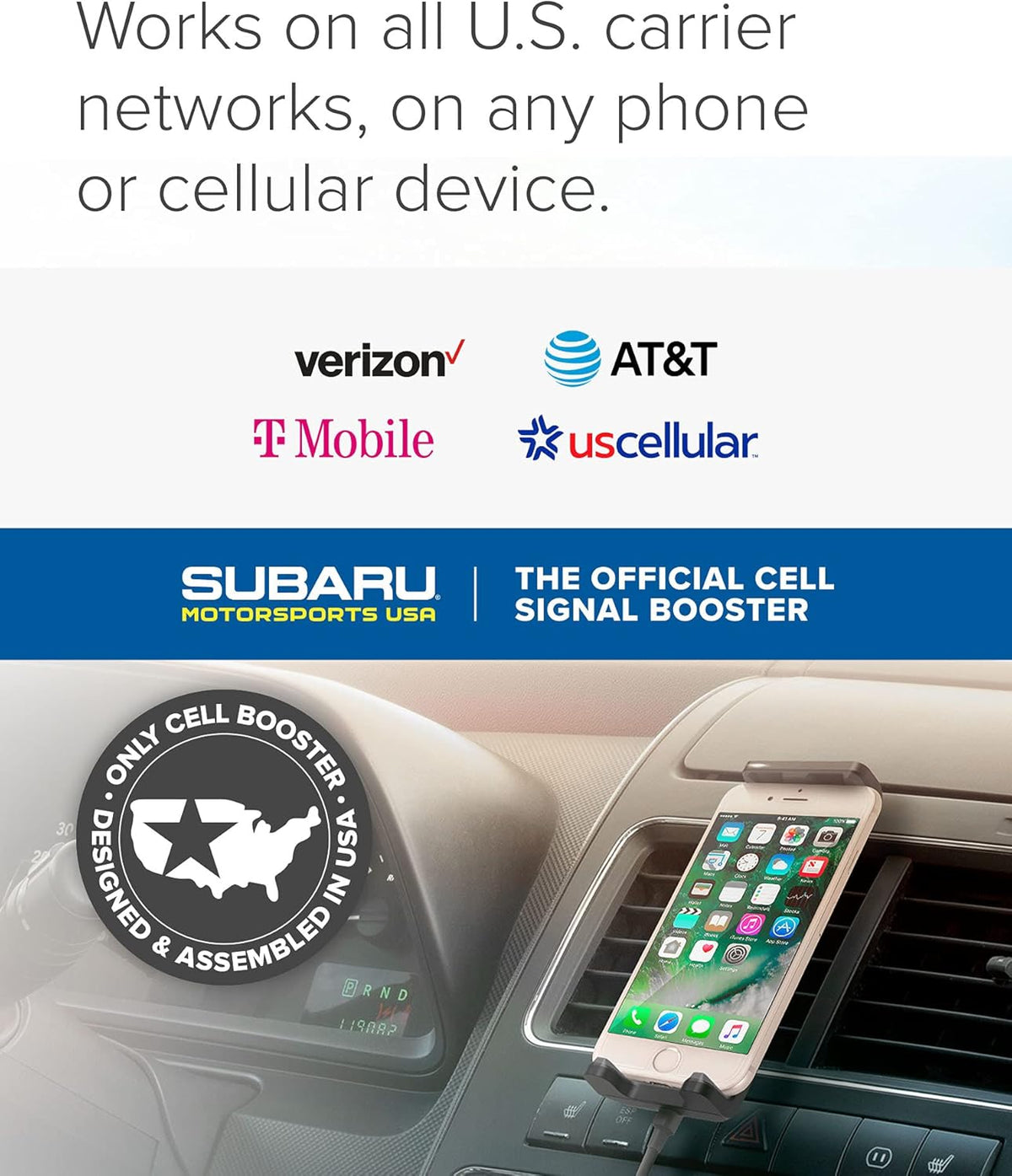 Cell Phone Signal Booster for Trucks U7505