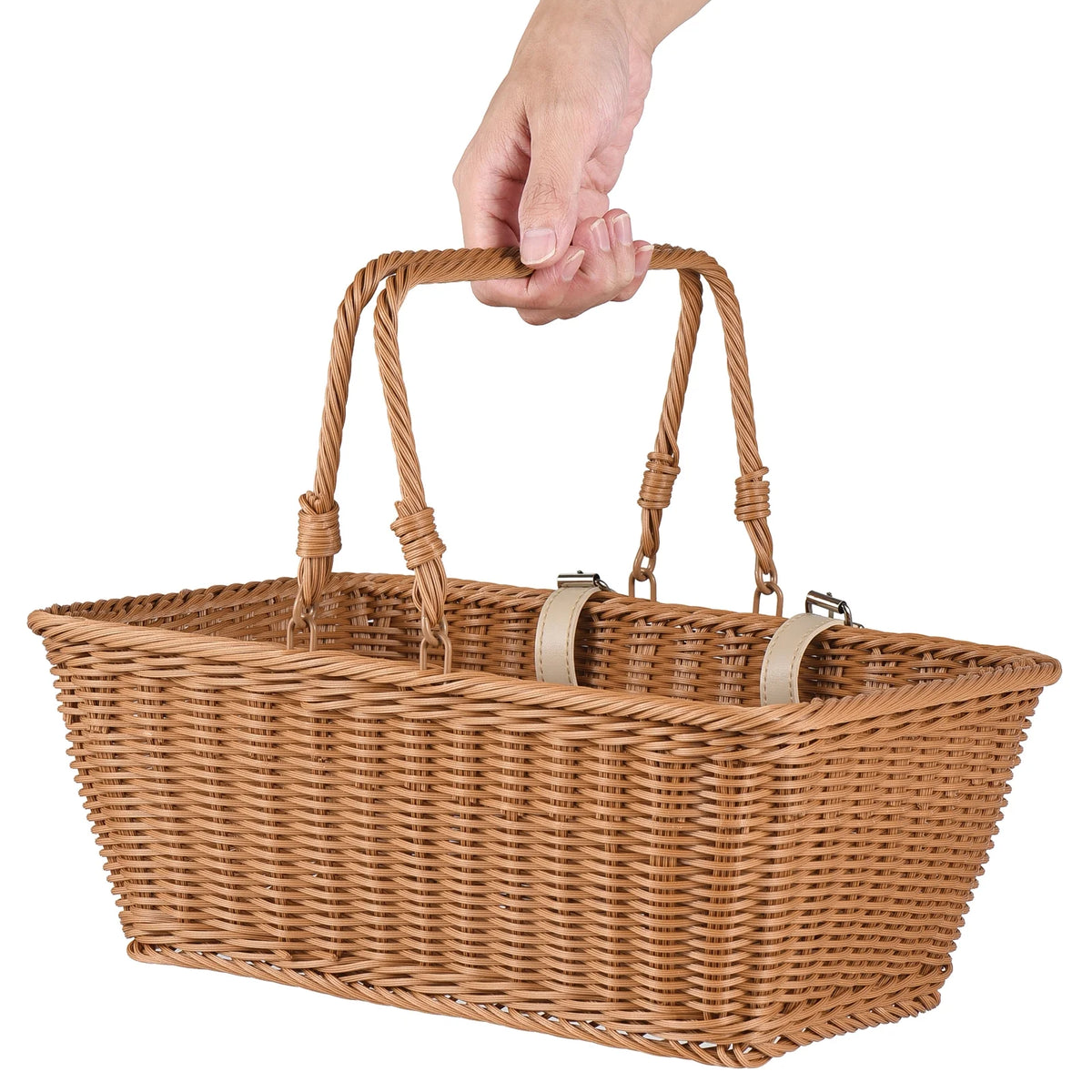 Wicker Bike Basket X943367