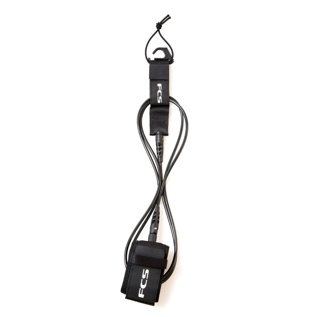 Black 9ft Longboard Leash Y24384