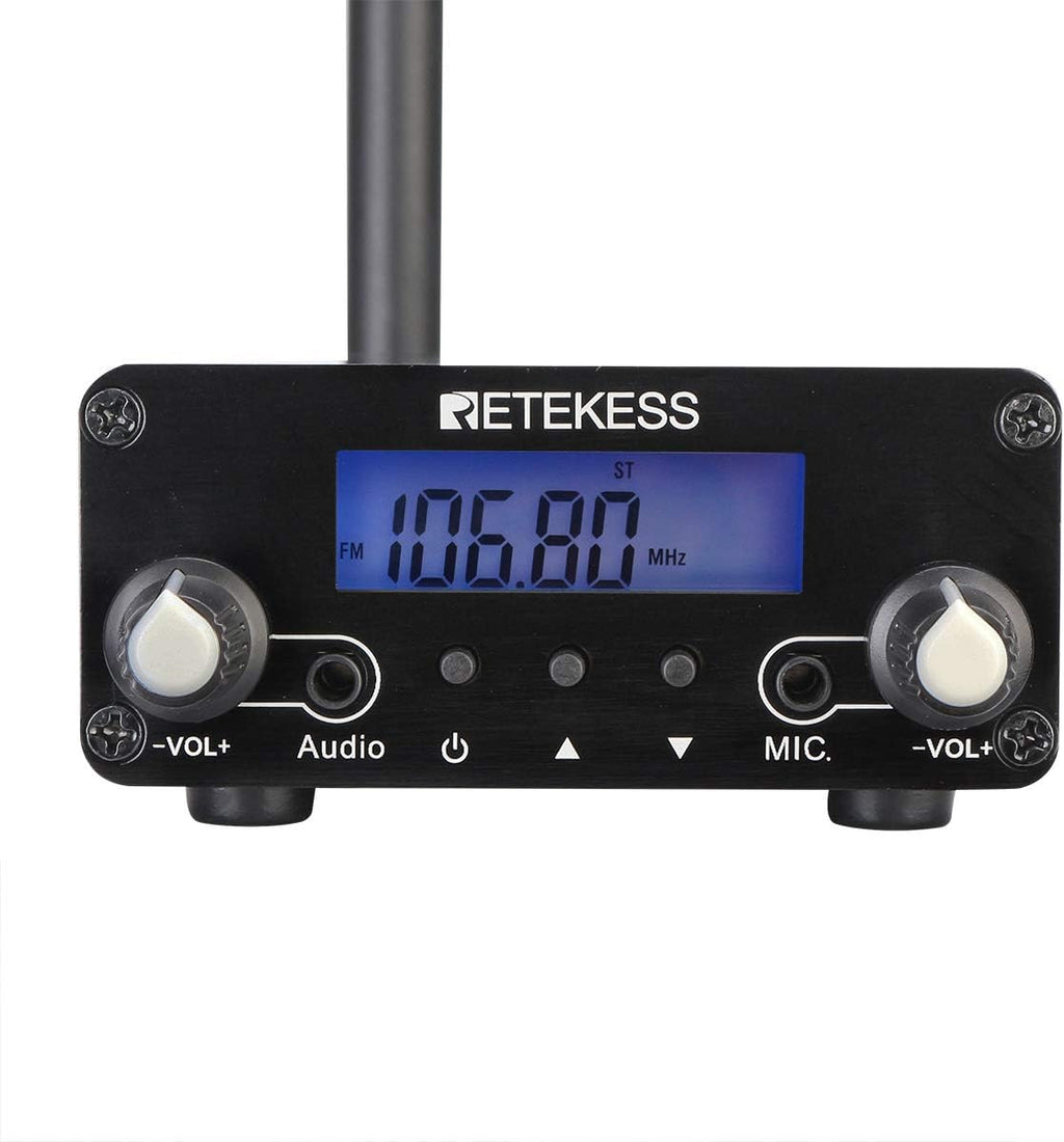 FM Transmitter with 3.5mm Mic Audio Jack X949178