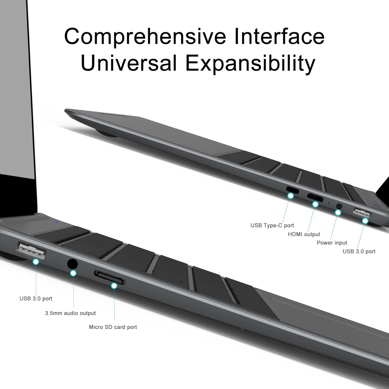 15.6 inch Thin and Light Metal case Notebook Computer M7986