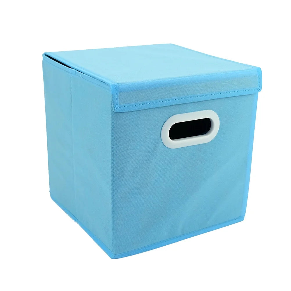 Blue 28.00X28.00X28.00CM Storage Bin E771927