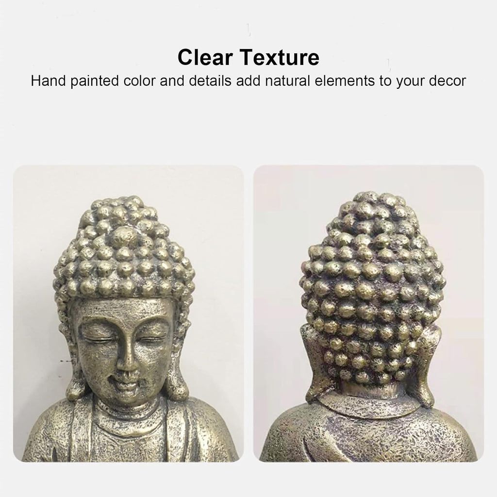 Solar Powered Buddha Garden Statue N28692