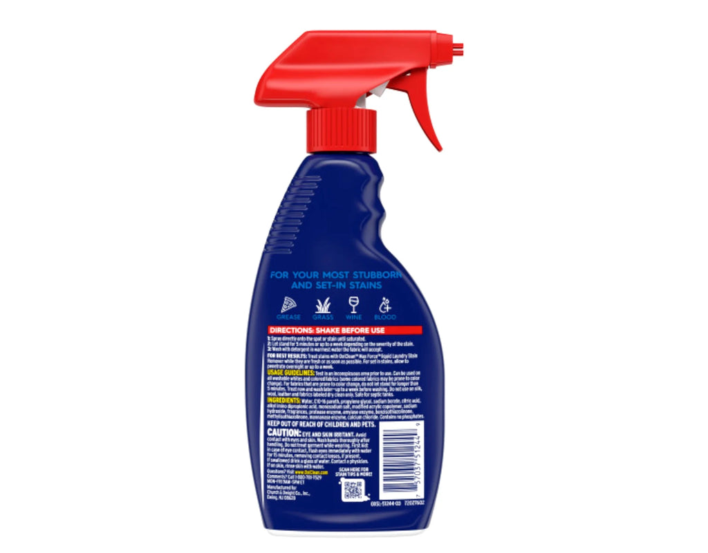 Laundry Stain Remover Spray, 12 Ounce - Pack of 3 X7458