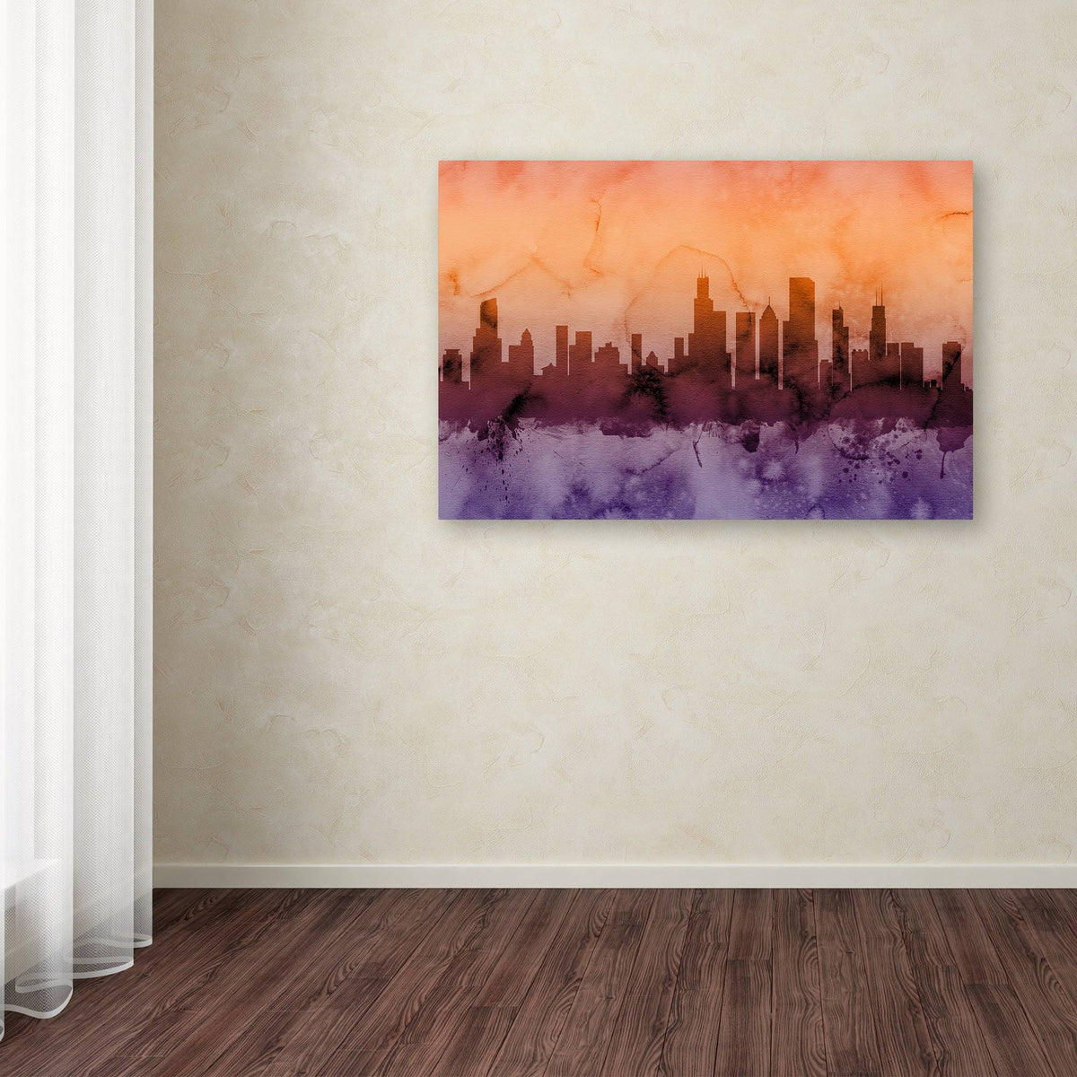 Chicago Illinois Skyline Canvas Art H843925