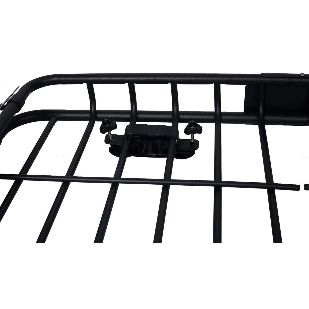 Black Steel Roof Rack Cargo Carrier Basket 42" W31531