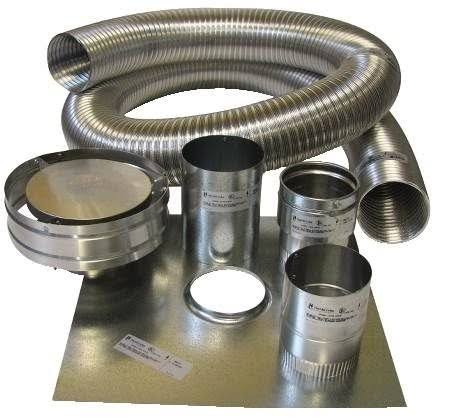 Aluminum Chimney Liner 4x22 x 35 Ft A9863
