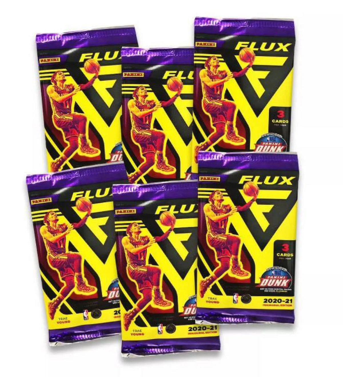 2021 Panini NBA Flux Basketball Trading Card Blaster Box E56985