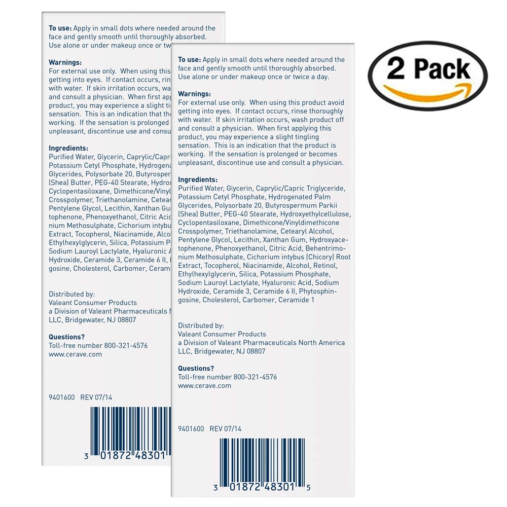 2 Pack 1 Ounce Hydrating Serum Fragrance Free O76913