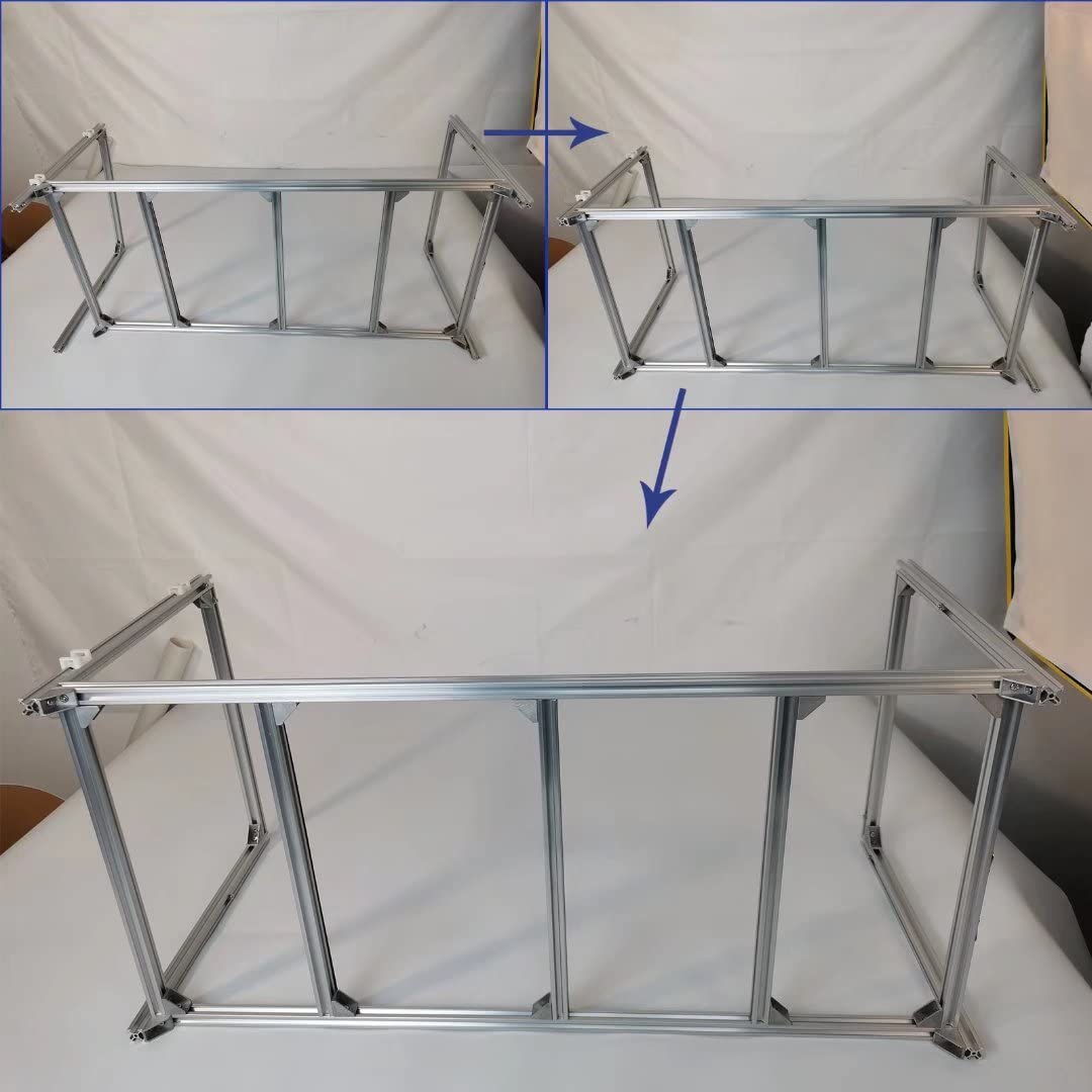 Mining Rig Frame Open Case with 6 PCIe Risers Z59163