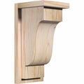Newport Smooth Corbel with Backplate, Douglas Fir U5643