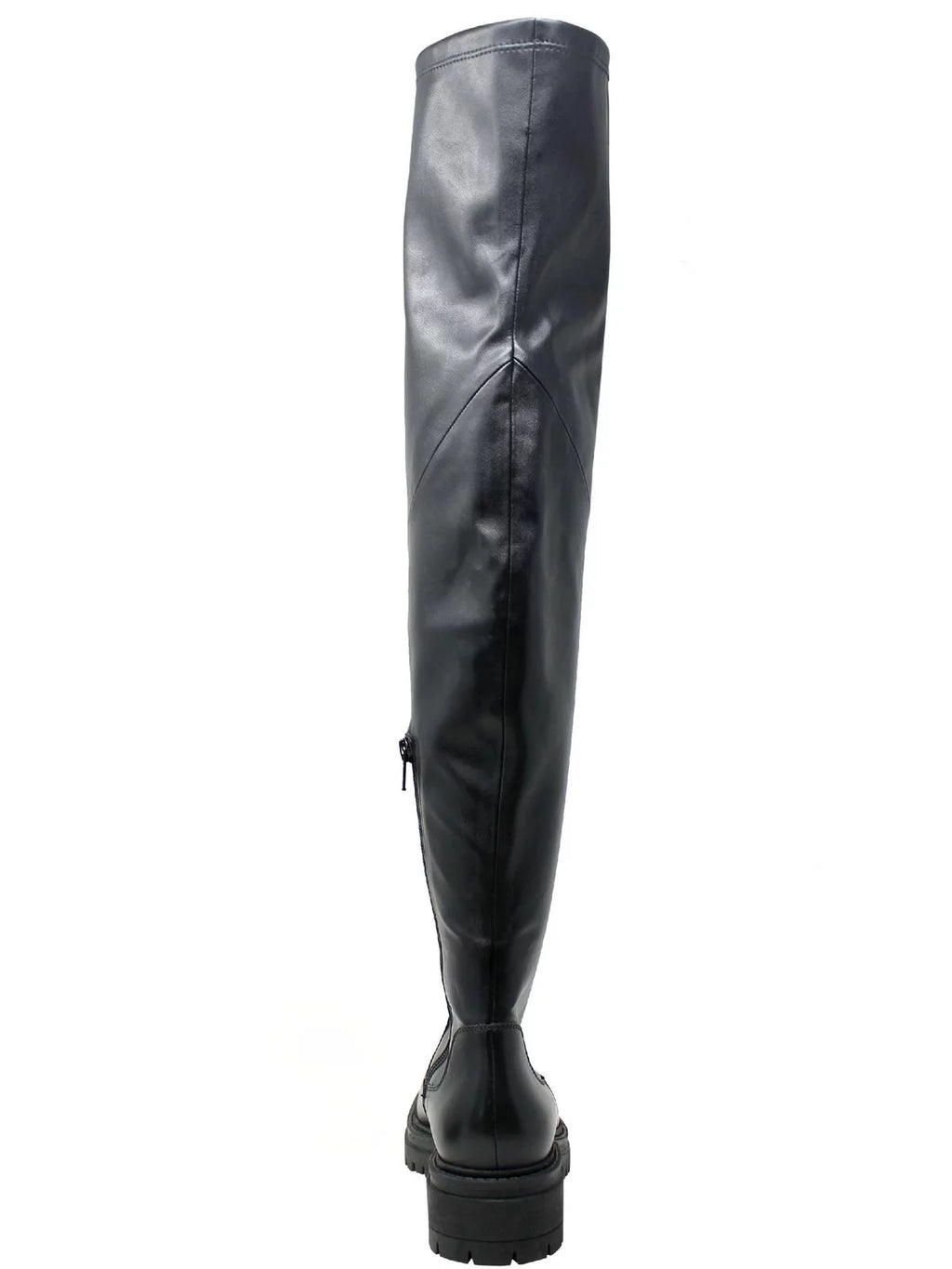 Faux Leather Over the Knee Boot L483091