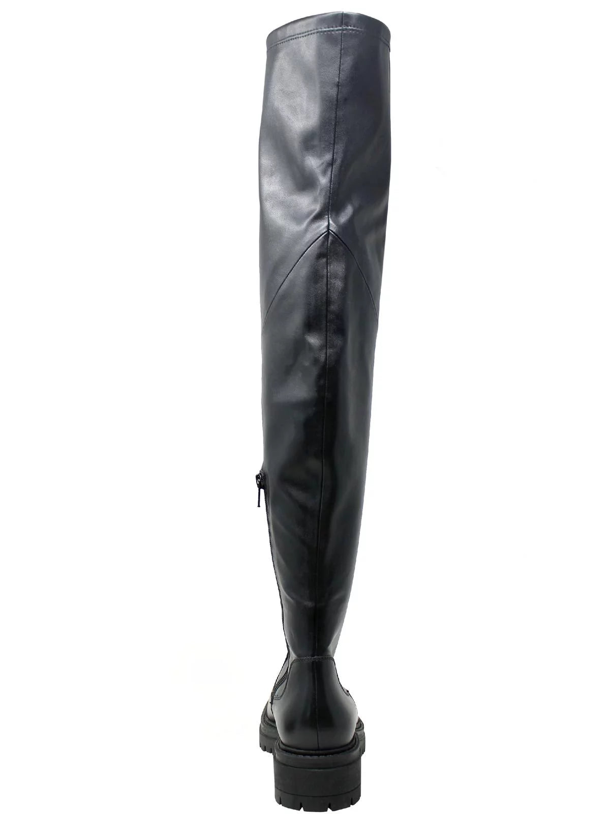 Faux Leather Over the Knee Boot L483091