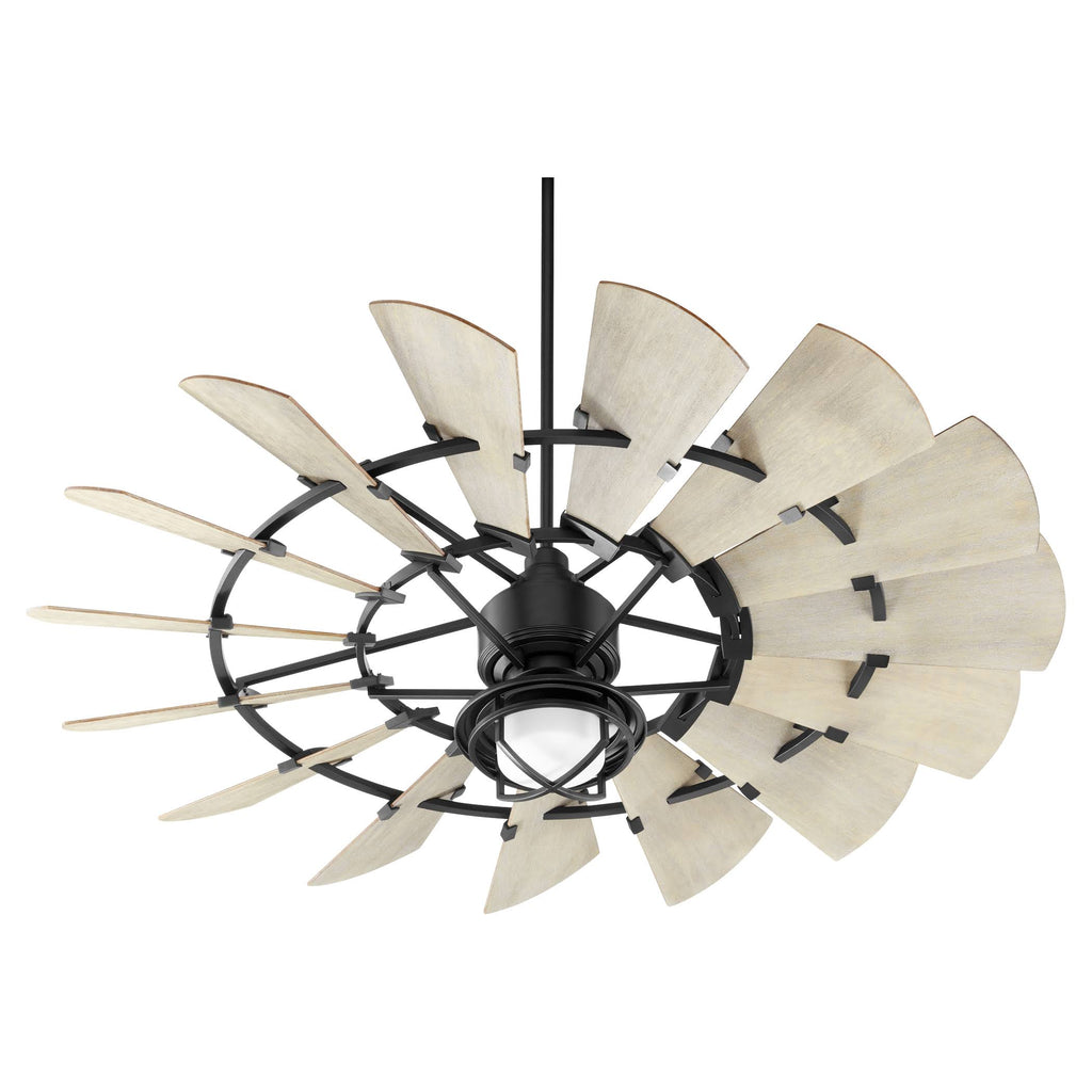 Satin Nickel LED Fan Light Kit V4780