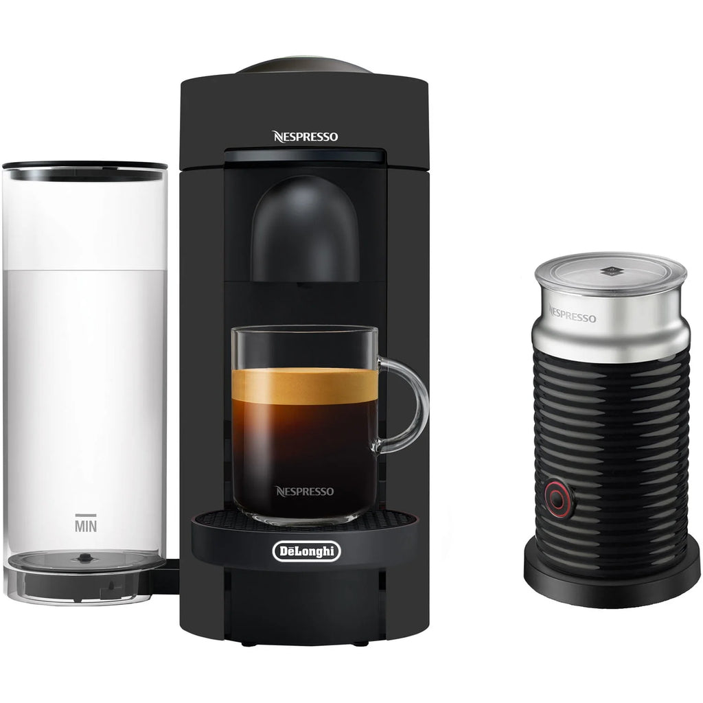 Black Matte Coffee and Espresso Machine J626