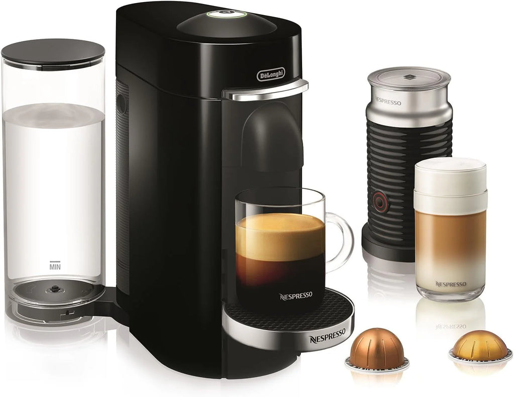 Black Matte Coffee and Espresso Machine J626
