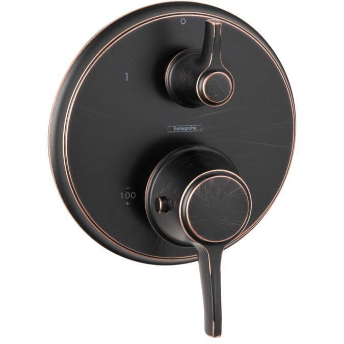 Polished Nickel Thermostatic Trim with Volume Control Y124576