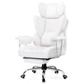 Black PU Leather Gaming Chair with Footrest X511