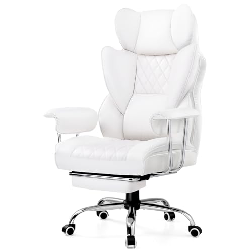 Black PU Leather Gaming Chair with Footrest X511