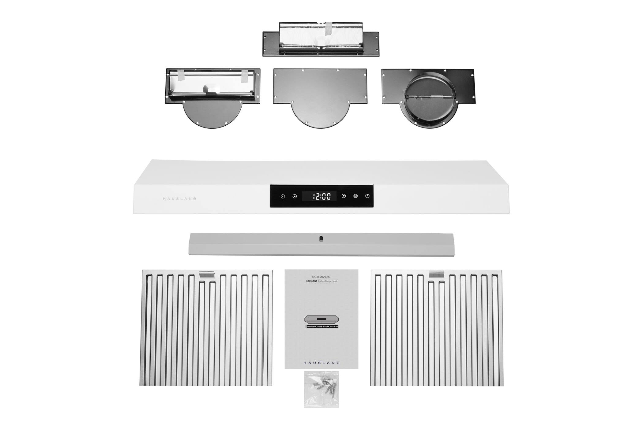 30 in. 860 CFM Ducted Under Cabinet Range Hood Stainless Steel F79471