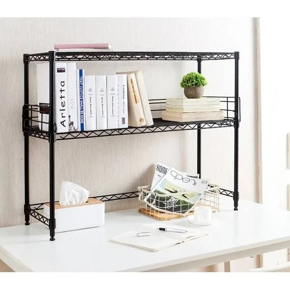 Gray Carbon Steel Bookshelf J628