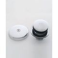 Polished Copper Drain Strainer with Faceplate M3748