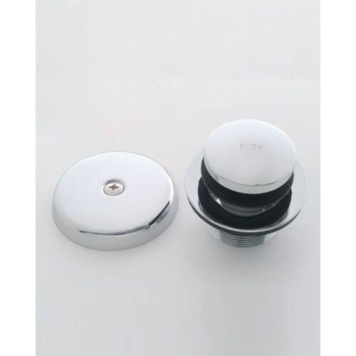Polished Copper Drain Strainer with Faceplate M3748