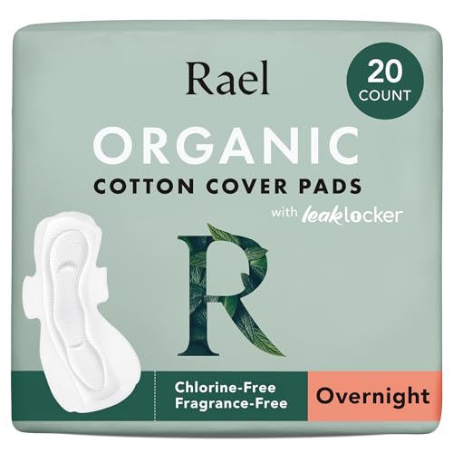 Organic Cotton Cover Unscented Ultra Thin Pads (Overnight, 40 Count) B4784