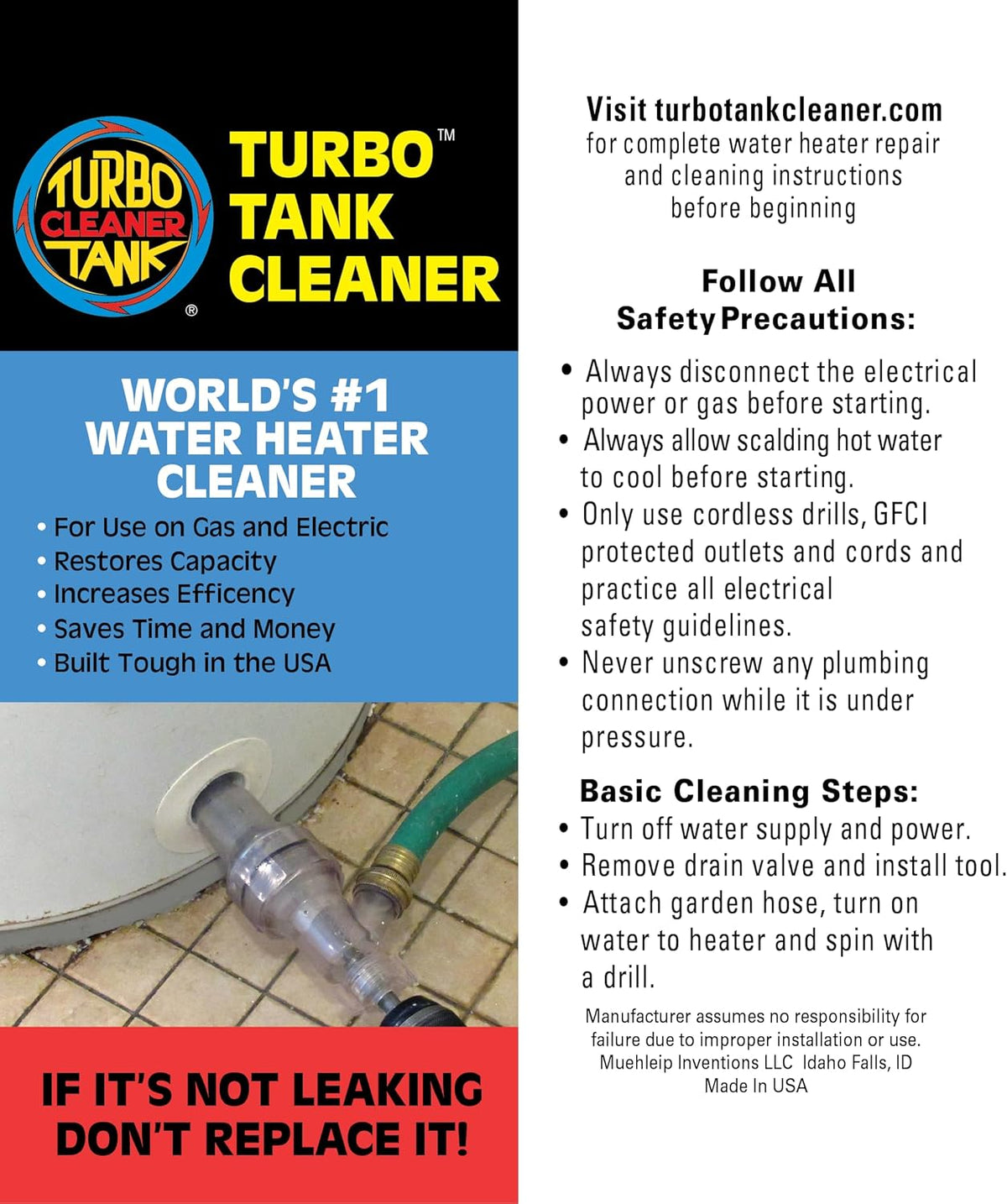 Water Heater Cleaning Tool R1853