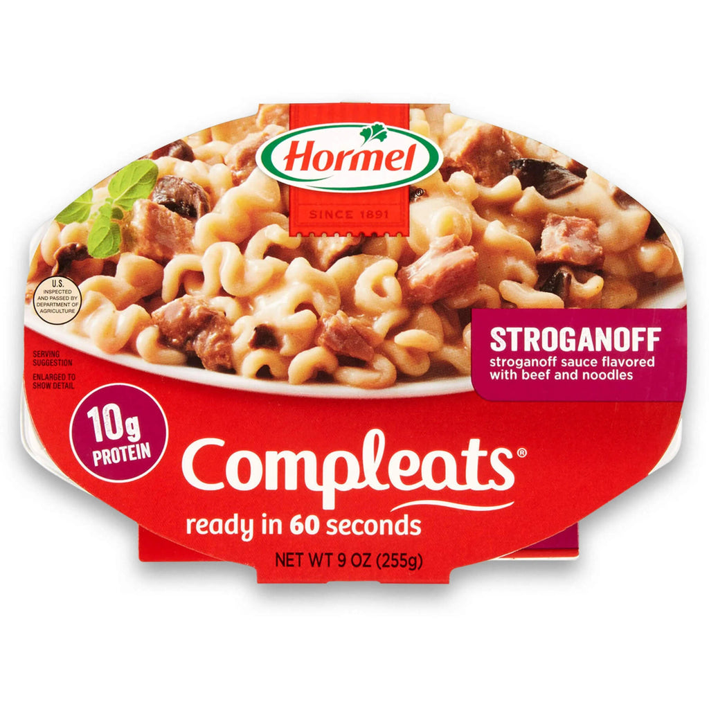 Shelf Stable Stroganoff 9 oz Plastic Tray P75380