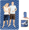 Double Camping Pad Self Inflating Sleeping Pad with Built-in Foot Press B89618